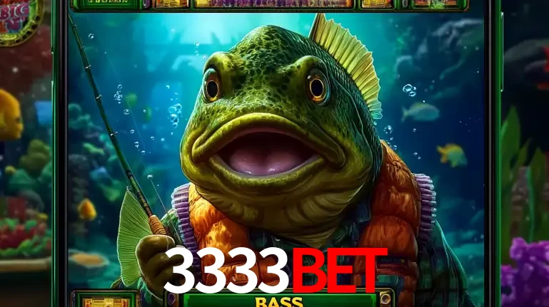 Personagem de peixe pescador do popular jogo de slot com tema de pescaria, uma das emocionantes opções de caça-níqueis para jogar e ganhar no cassino 3333BET.